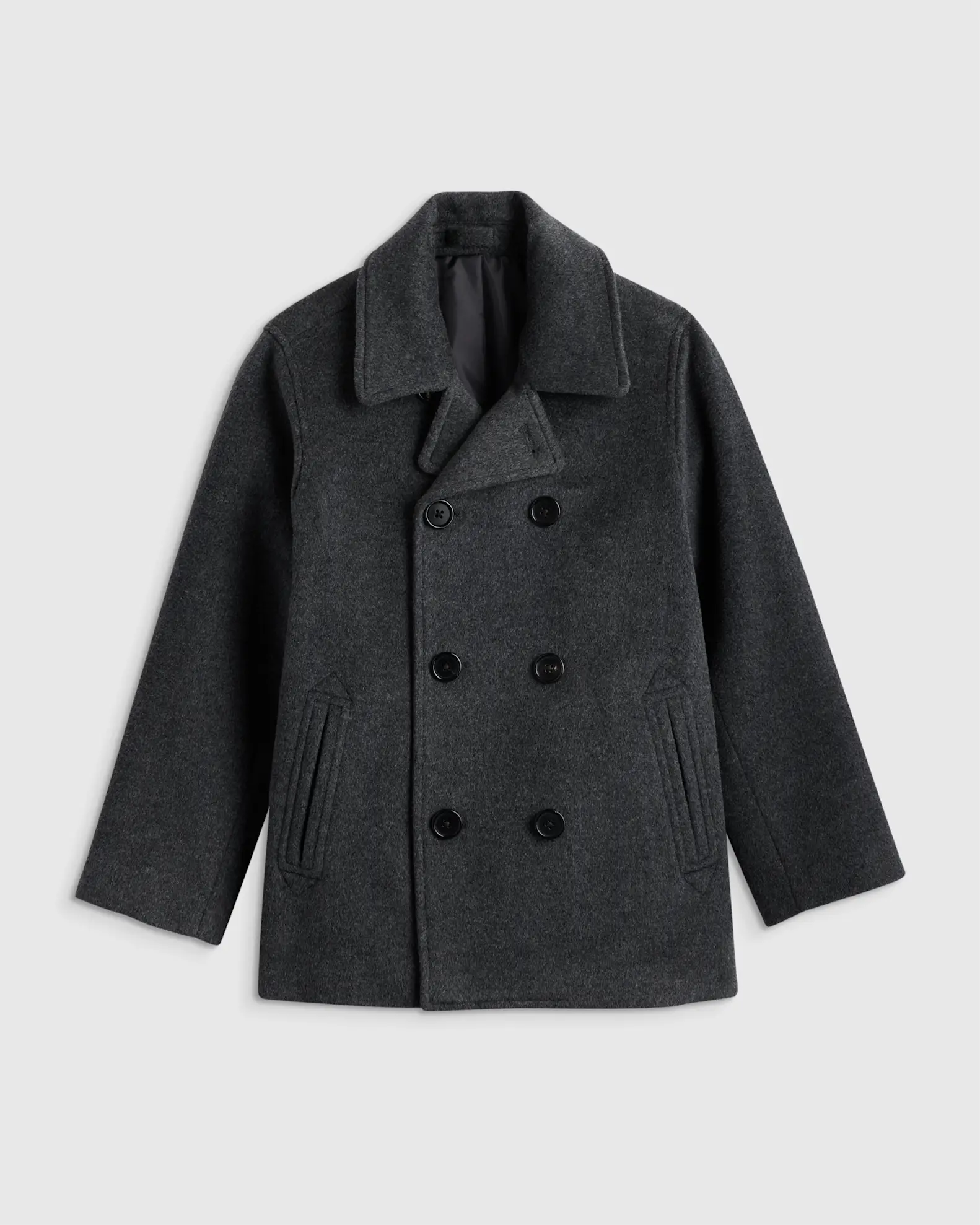 Boys Wool Cashmere Peacoat