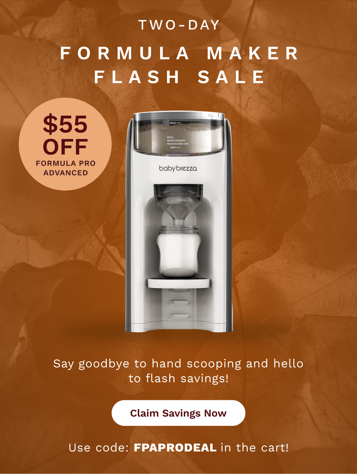 Two-Day Formula Maker Flash Sale | Claim Savings Now