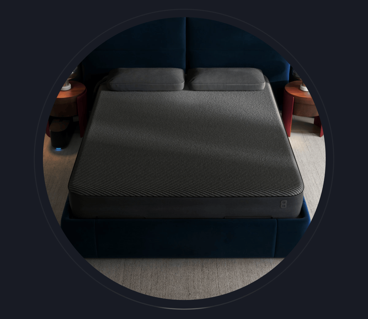 The same cooling, heating, and biometric tracking, now available for Twin and Twin XL or one side of a Queen, King, or California King.