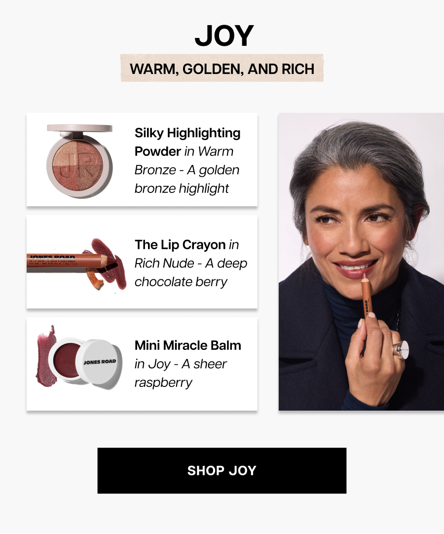 Joy: warm, golden, and rich