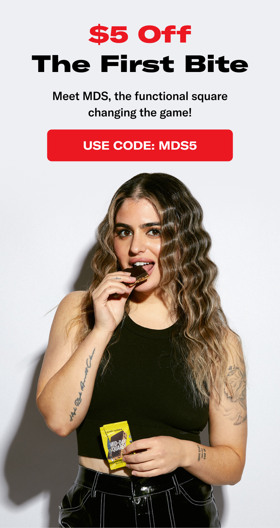$5 off the first bite! Meet MDS, the functional square changing the game!