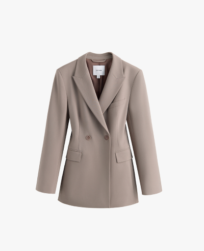 Wool Cinched Blazer