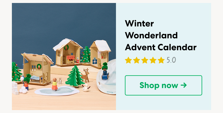 Winter Wonderland Advent Calendar. Engineer a dynamic scene with motors, lights, games, and more! Shop now.