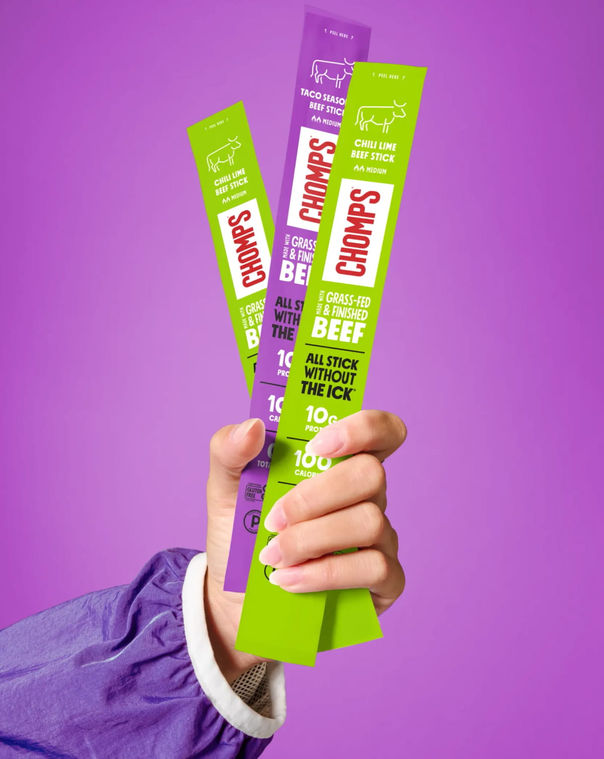 Chili Lime Beef Stick | Taco Seasoned Beef Stick