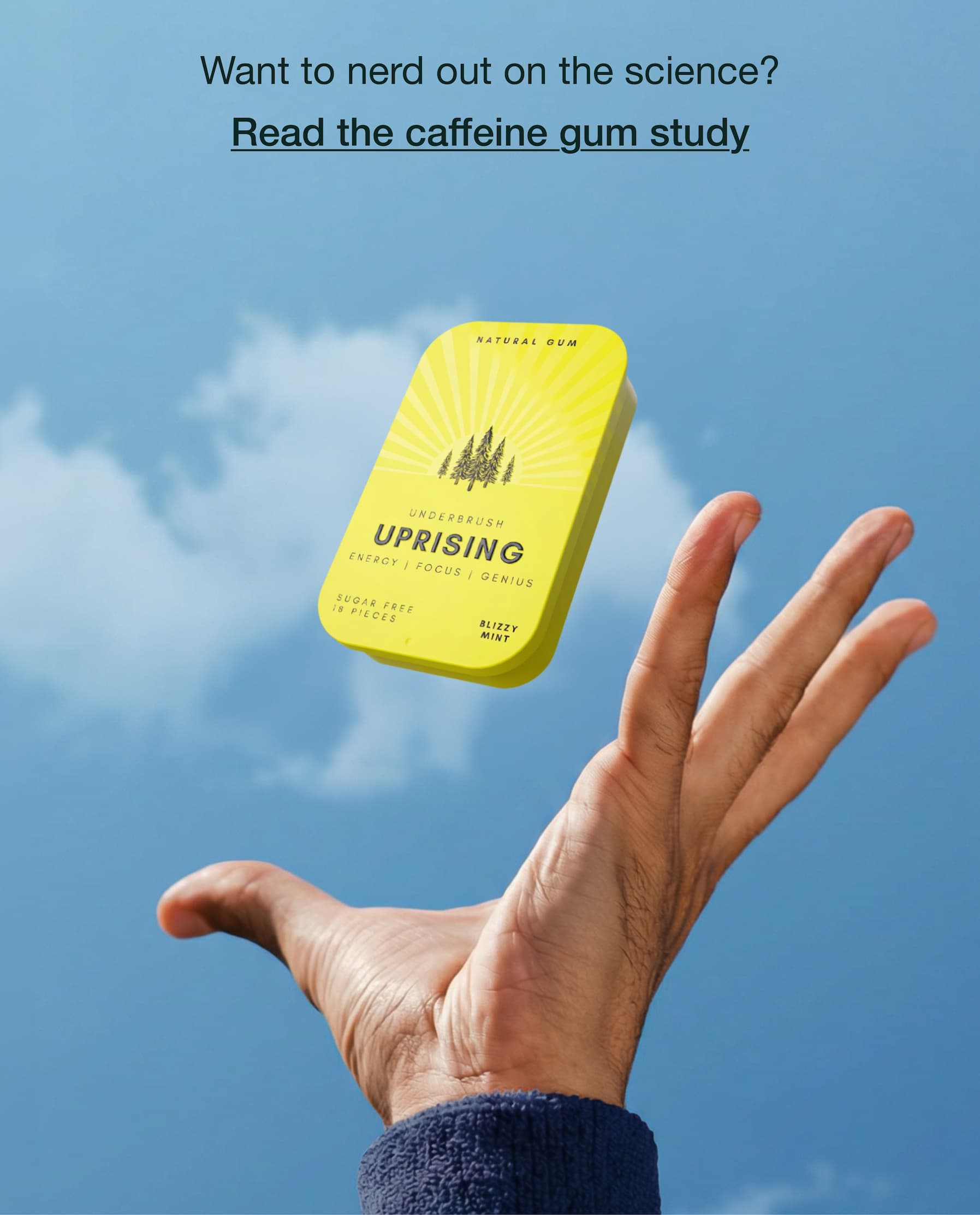 Want to nerd out on the science? Read the caffeine gum study