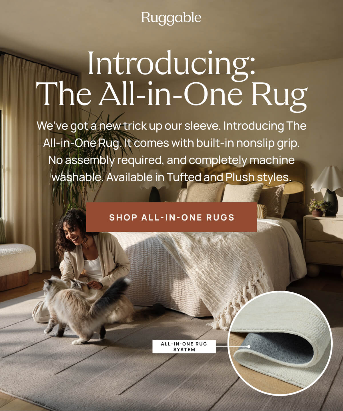 Introducing: The All-in-One Rug | Shop All-in-One Rugs 