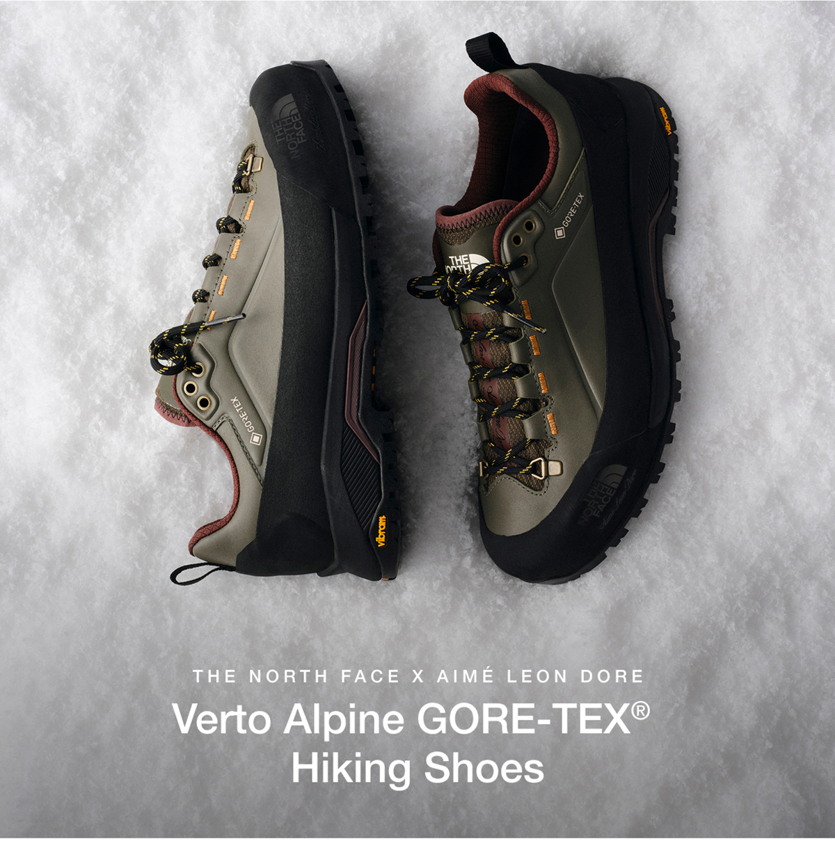 The North Face X Aim&eacute; Leon Dore Verto Alpine GORE-TEX Hiking Shoes