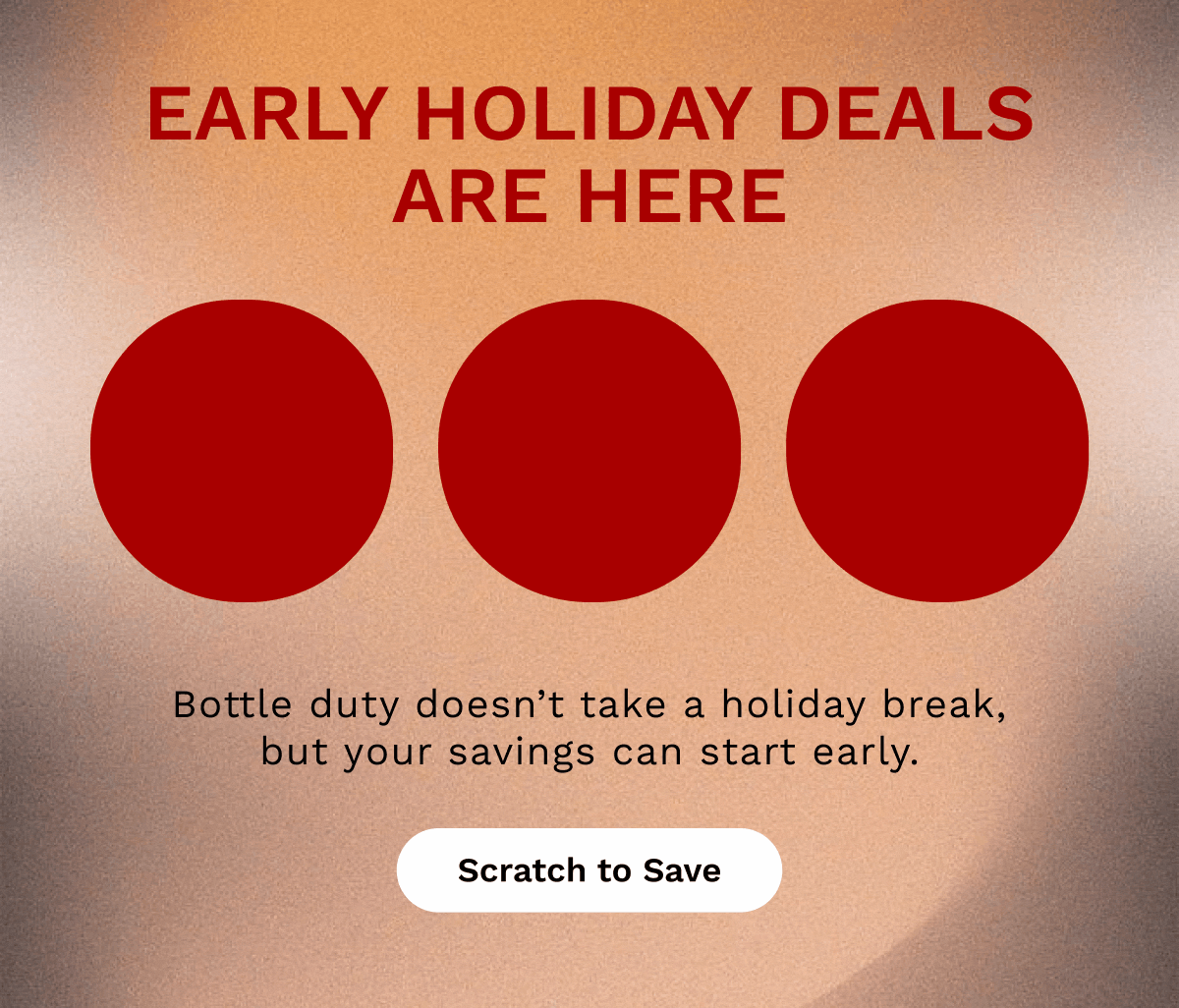 Early Holiday Deals Are Here | Scratch To Save