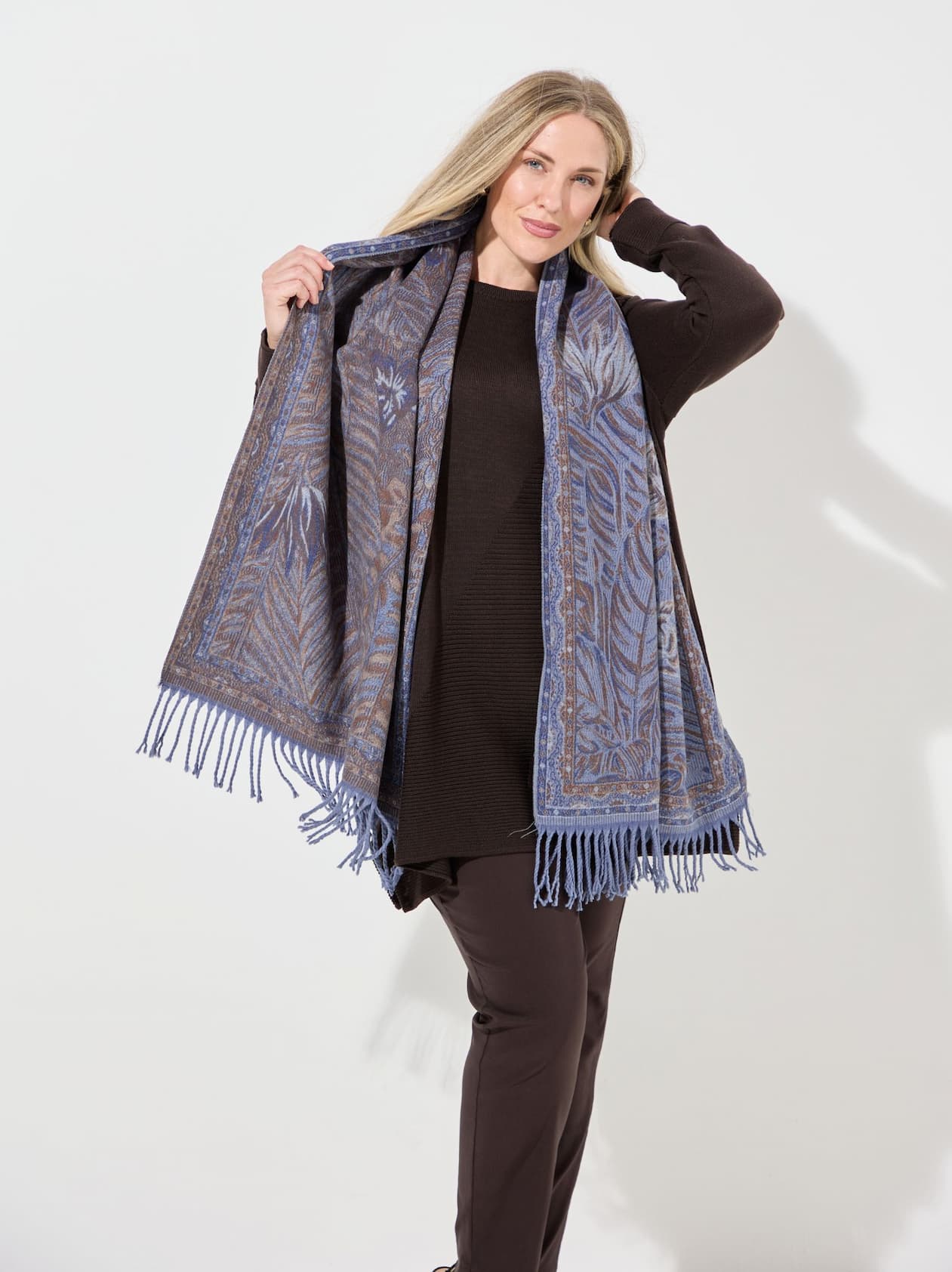 Celia Reversible Print Scarf