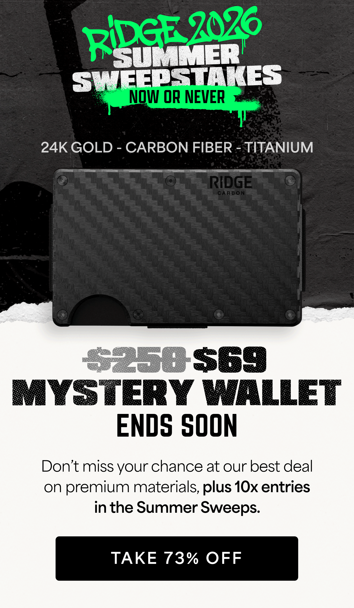 $69 Mystery Wallet Ends Soon