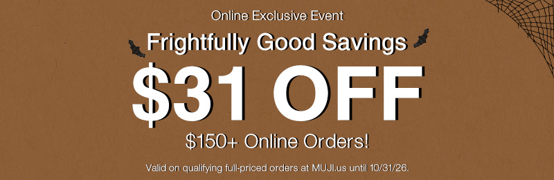 Get $31 Off over $150 Online Orders!