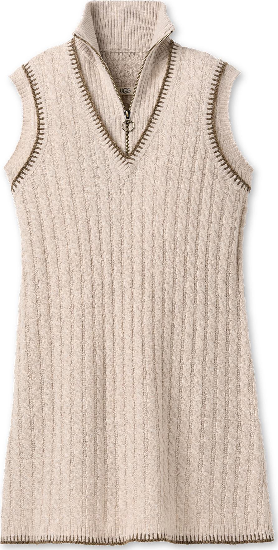 Rylynn Quarter-Zip Dress