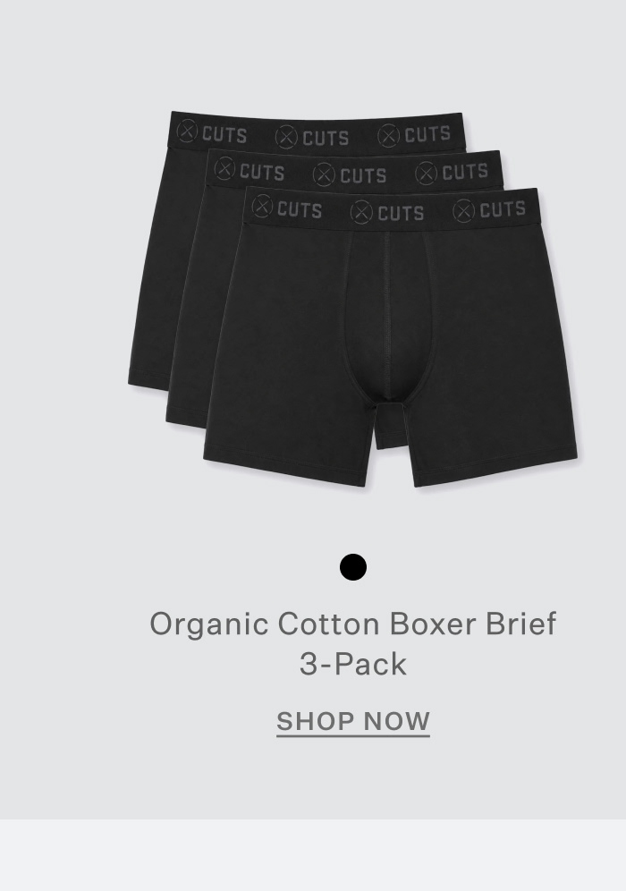 Organic Cotton Boxer Brief 3-Pack