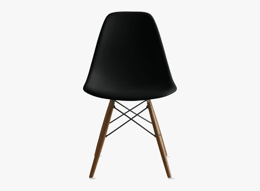 View Eames Molded Plastic Side Chair