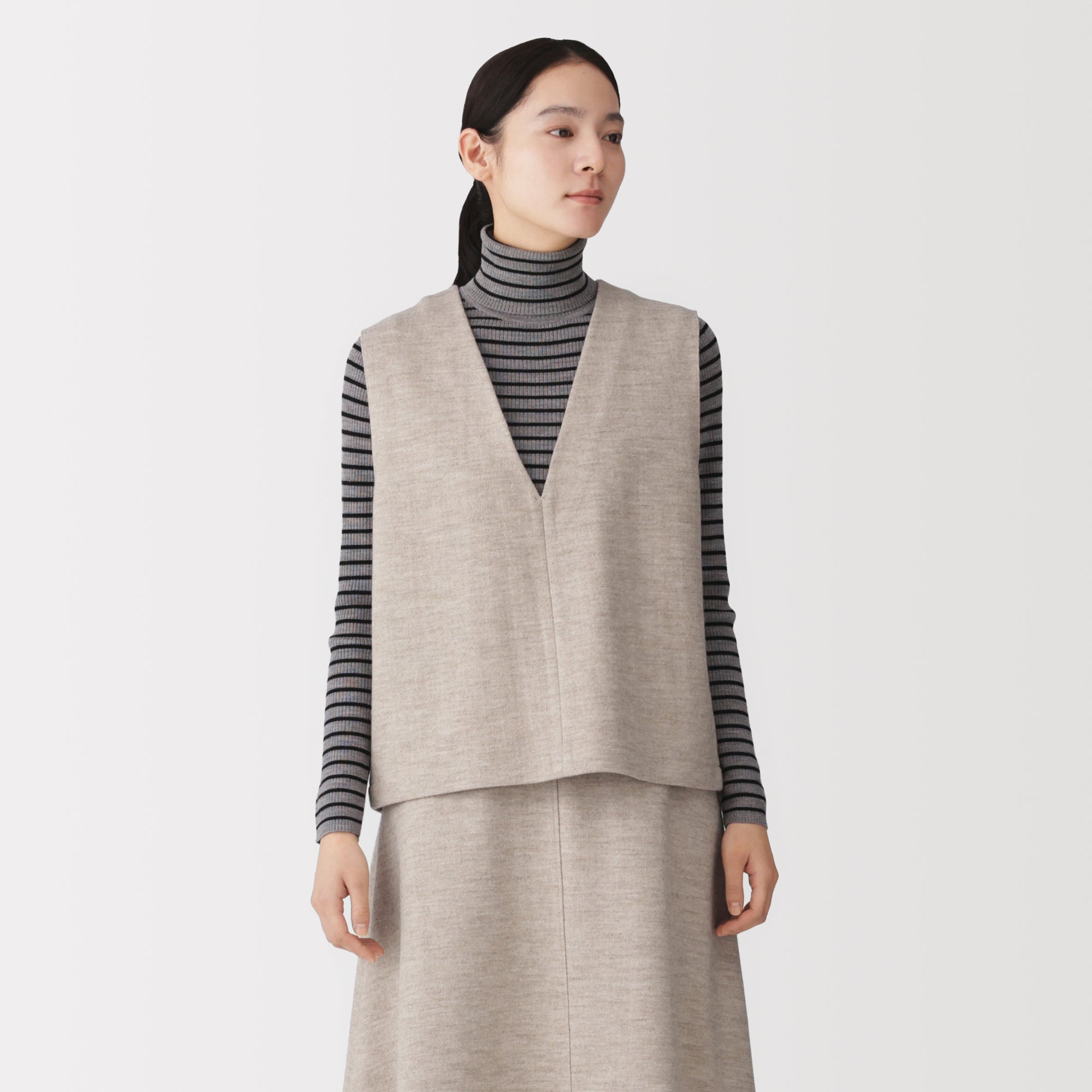 Image of Wool Jersey Sweater Vest