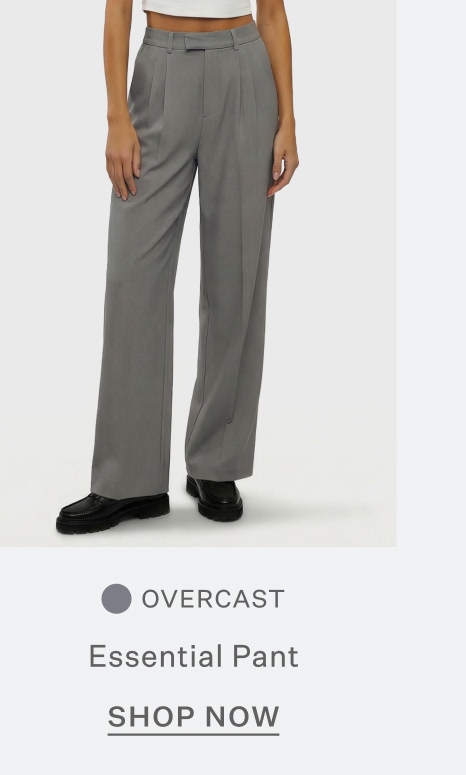 Essential Pant - Overcast