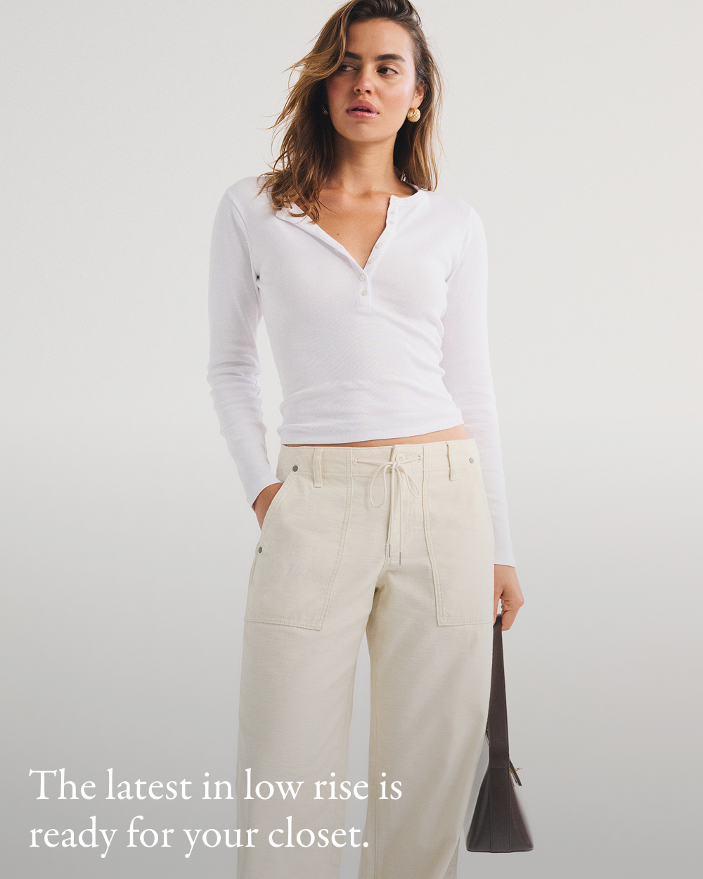 The latest in low rise is ready for your closet.