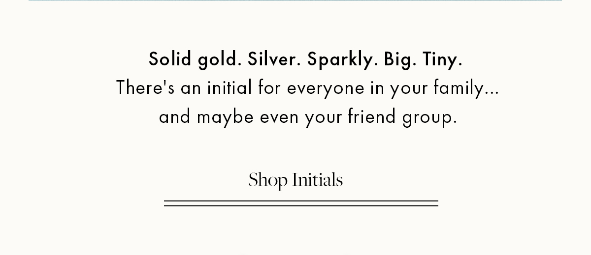 Shop Initials