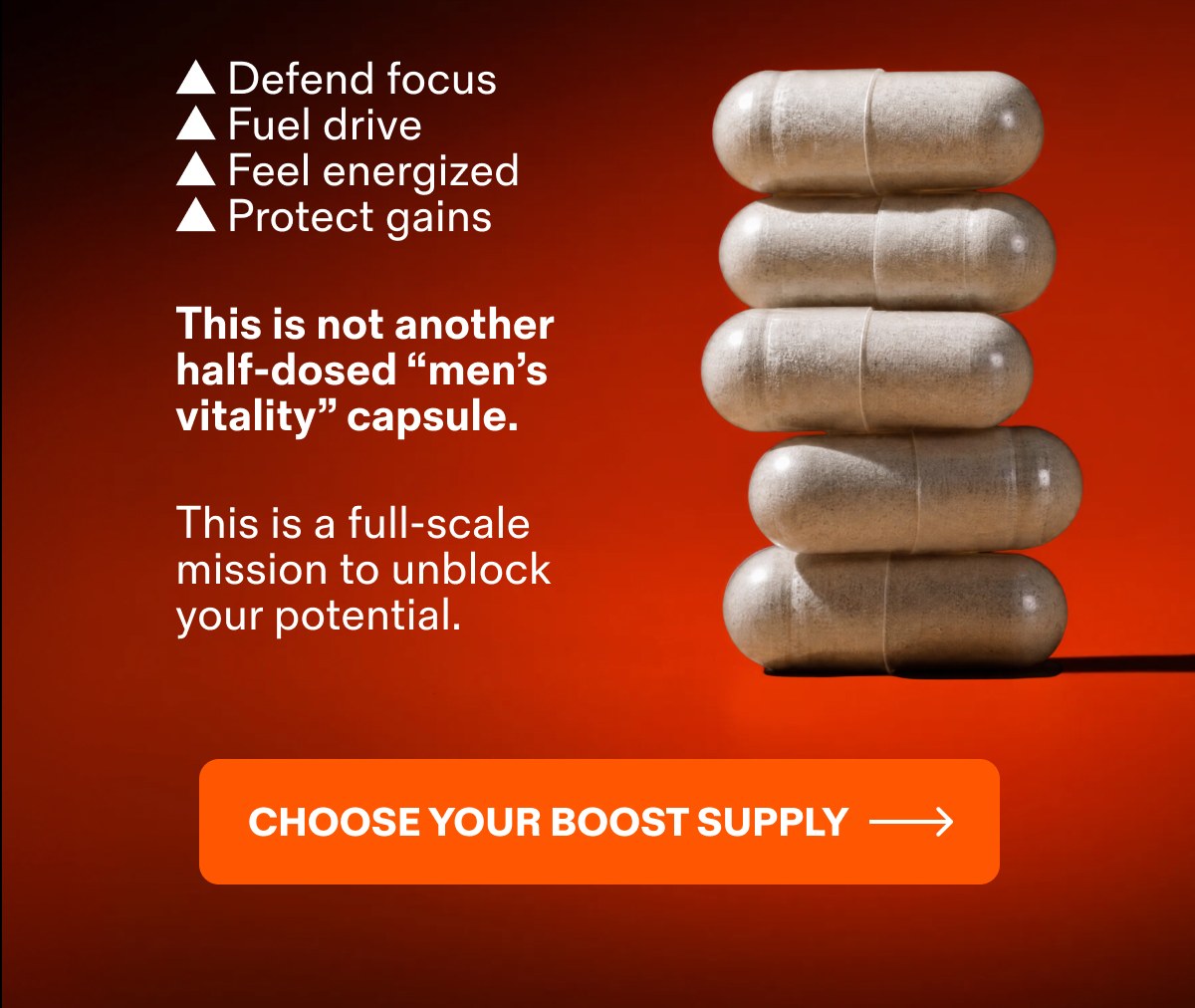 CHOOSE YOUR BOOST SUPPLY