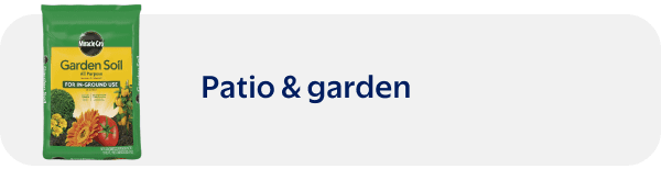 Patio & garden