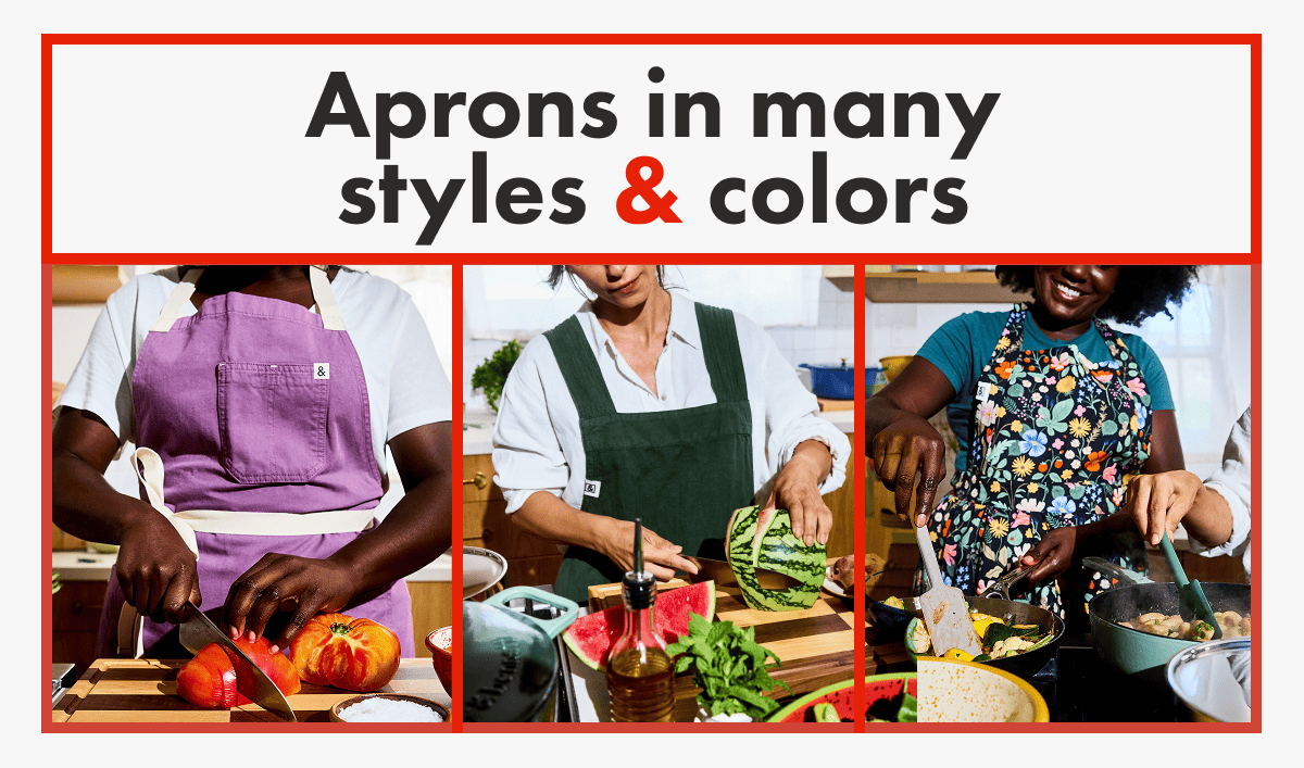 Aprons any style & color
