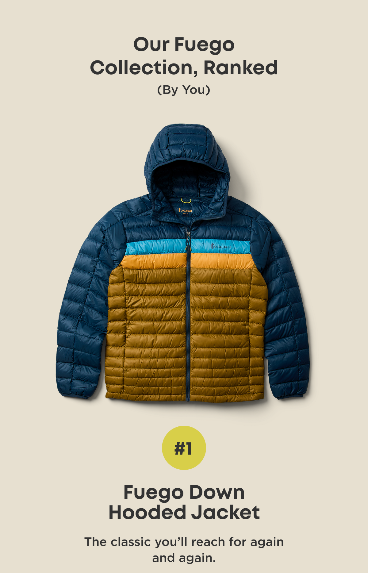 Fuego Down Hooded Jacket