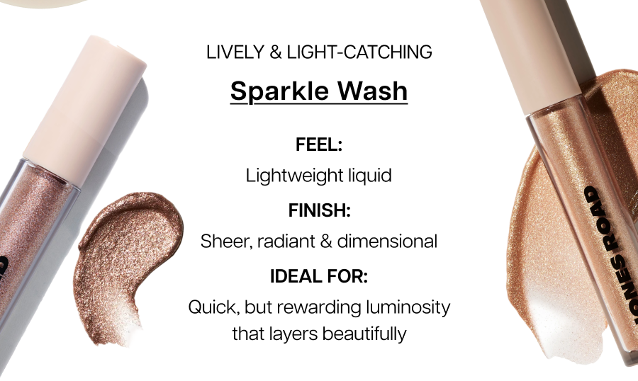 Sparkle Wash. Ideal for: Quick, but rewarding luminosity that layers beautifully.