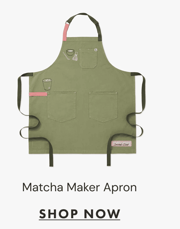 Matcha Maker Apron | SHOP NOW