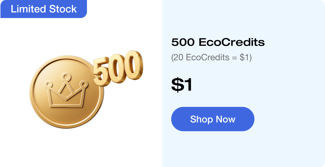 "Limited Stock 500 EcoCredits (20 EcoCredits = $1) $1 Starts on Aug.27 [Show Now] https://us.ecoflow.com/products/get-500-ecocredits-for-1-569?variant=40646124568649"	