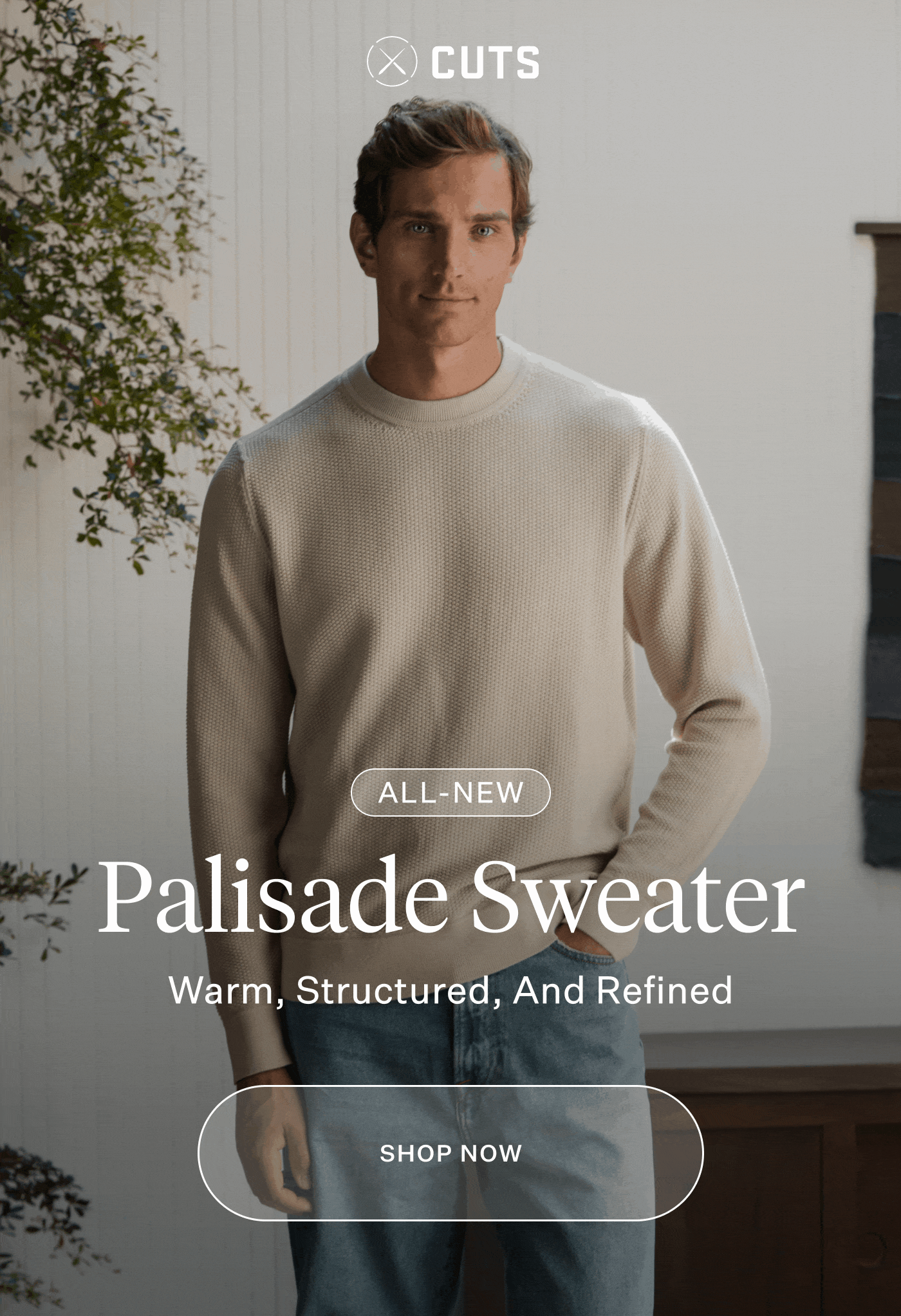 All-New Palisade Sweater - Warm, Structured, and Refined