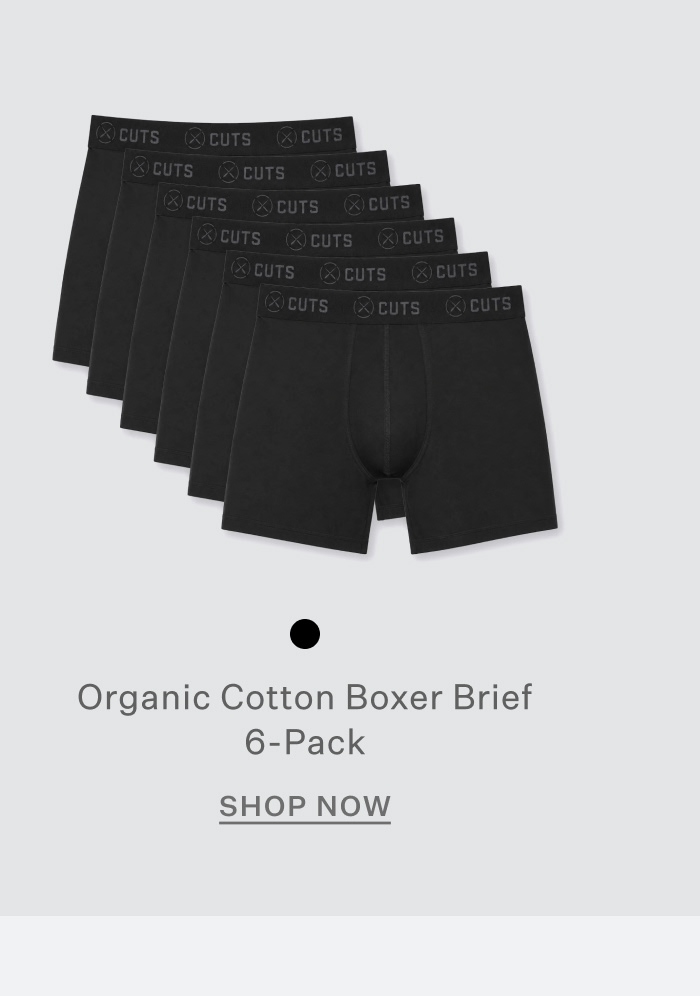 Organic Cotton Boxer Brief 6-Pack