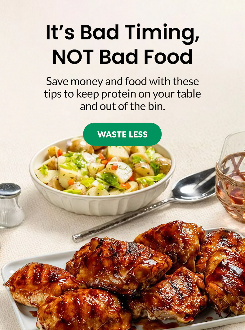 It's Bad Timing, NOT Bad Food | WASTE LESS
