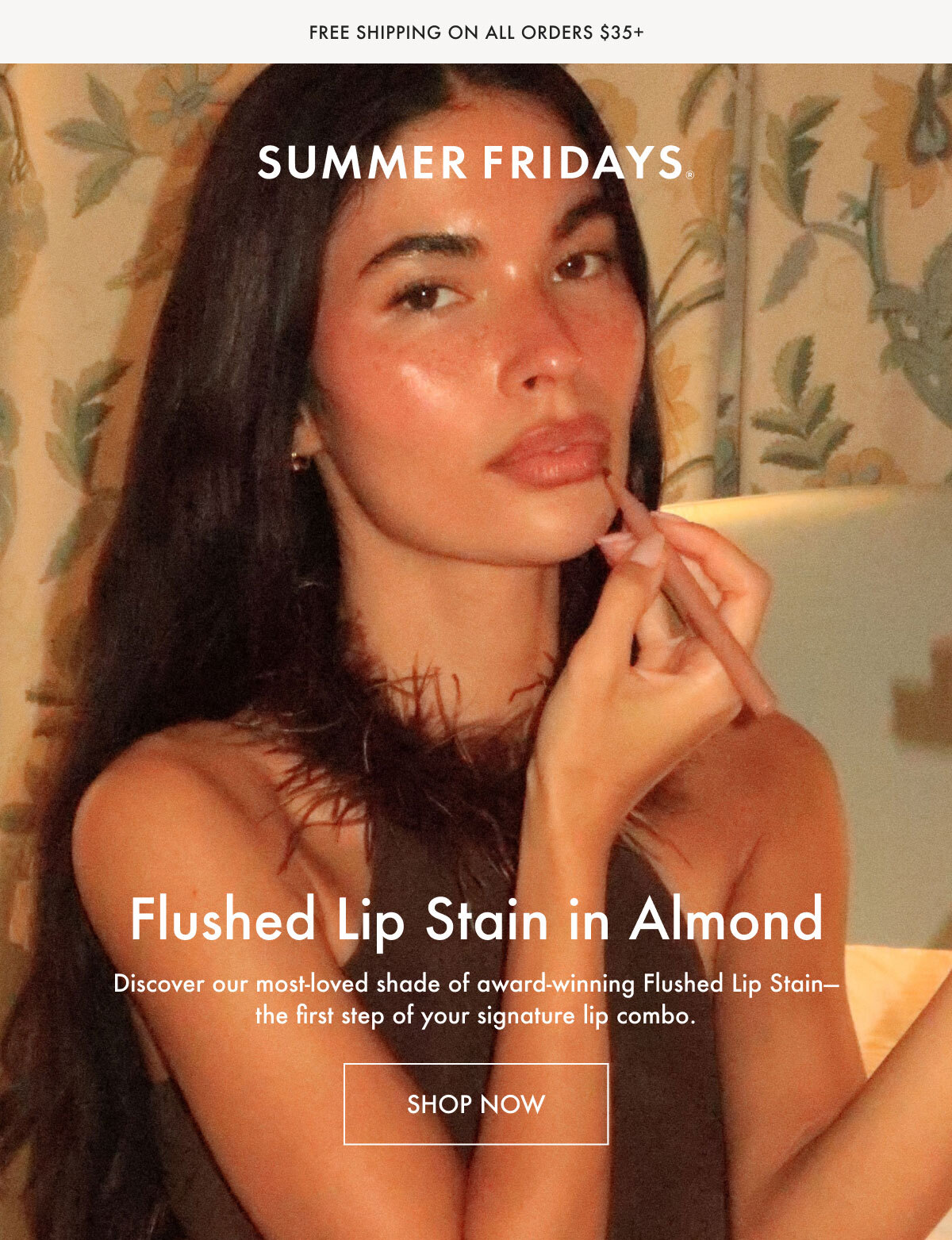 Flushed Lip Stain Almond | Shop Now