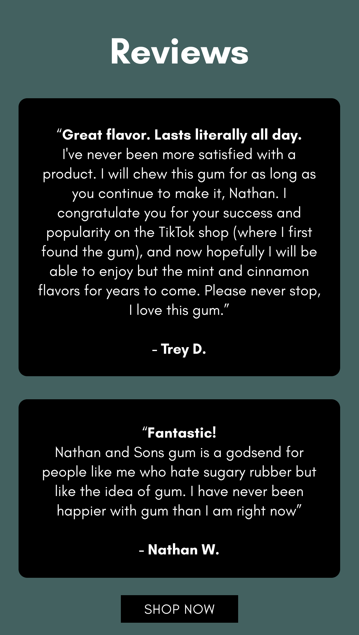 Customer reviews - Click to shop now