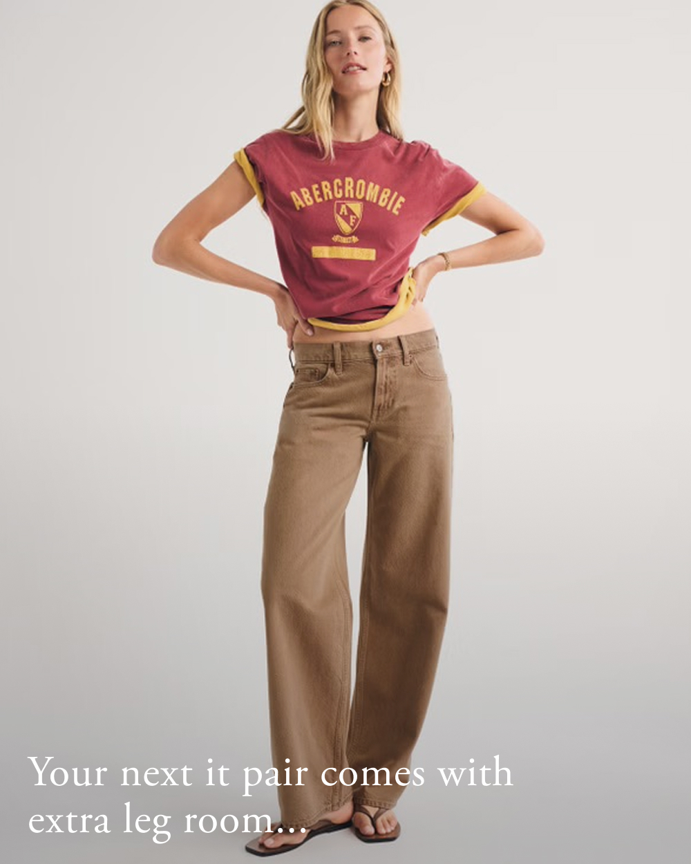 Your next it pair comes with extra leg room...