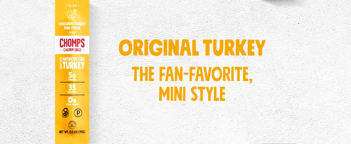 original turkey The fan-favorite, mini style