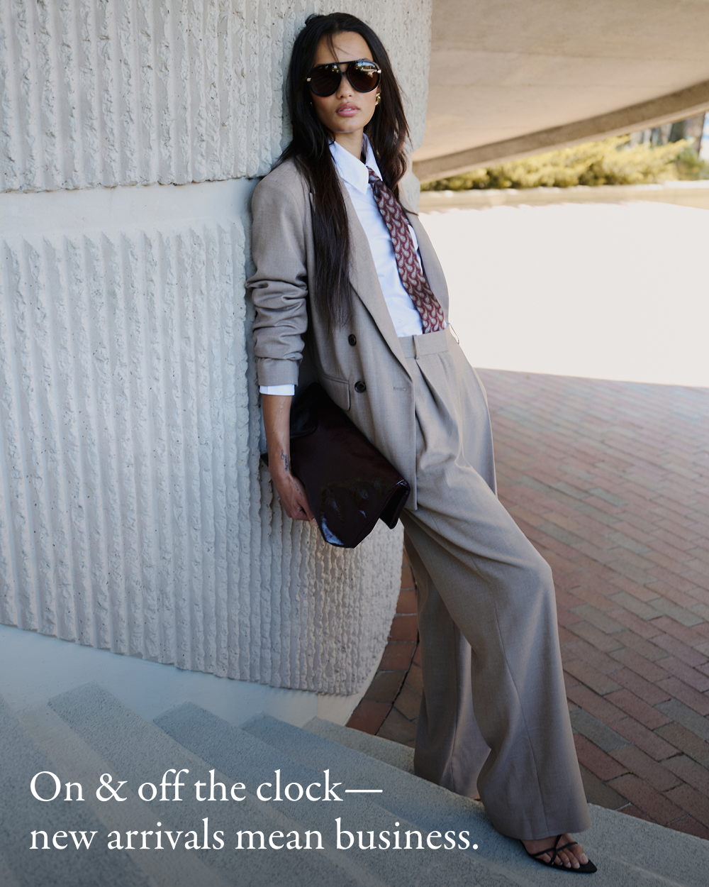 On & off the clock&mdash;new arrivals mean business.