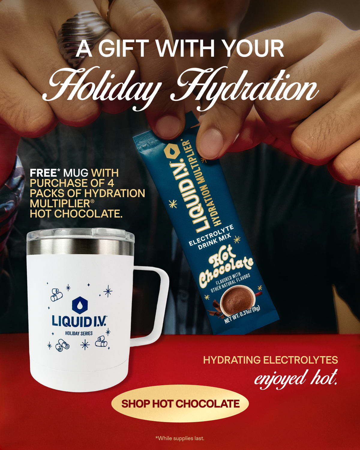 A Free Mug with your Holiday Hydration