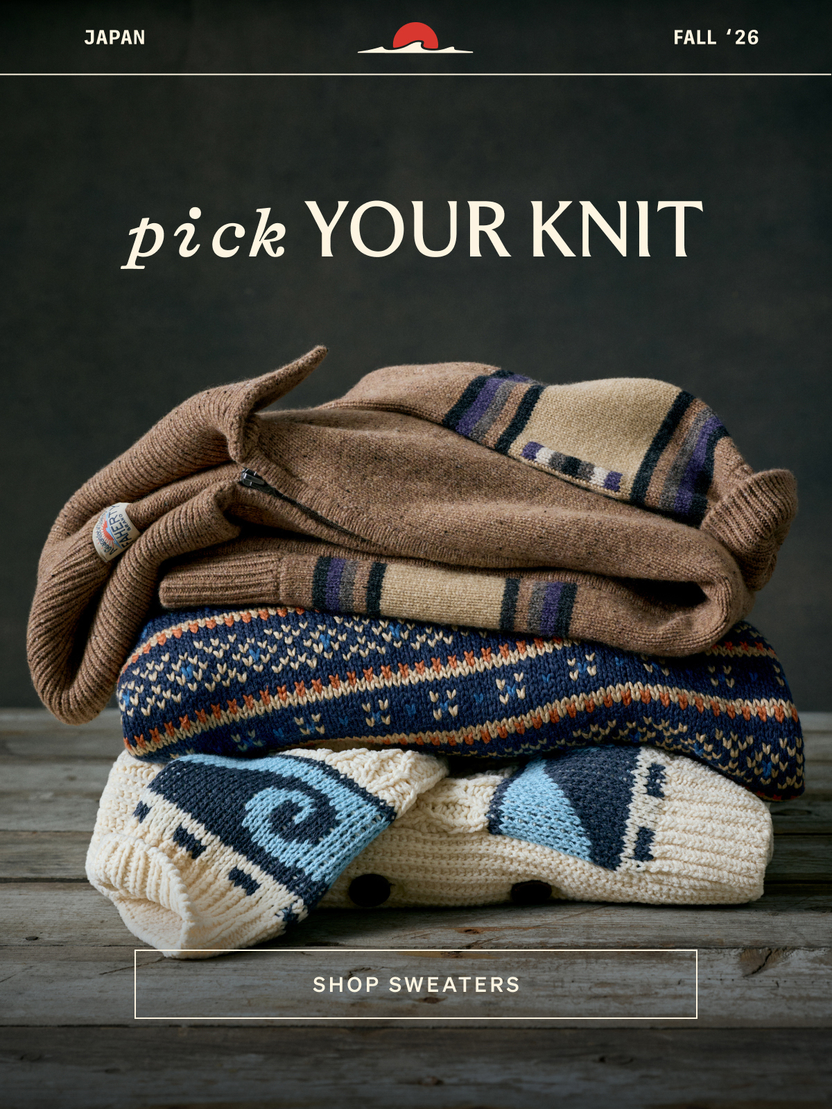 Pick Your Knit | Shop Men's Sweaters