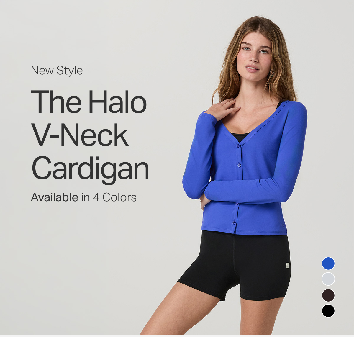 New Style: The Halo V-Neck Cardigan