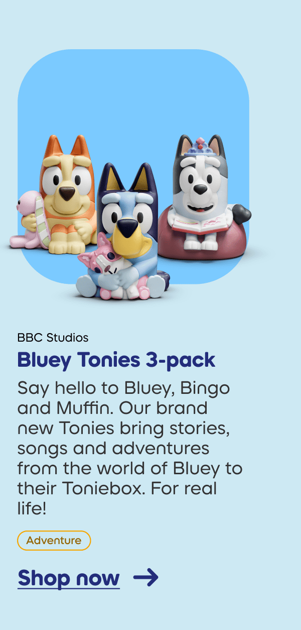 Bluey Tonies 3-pack