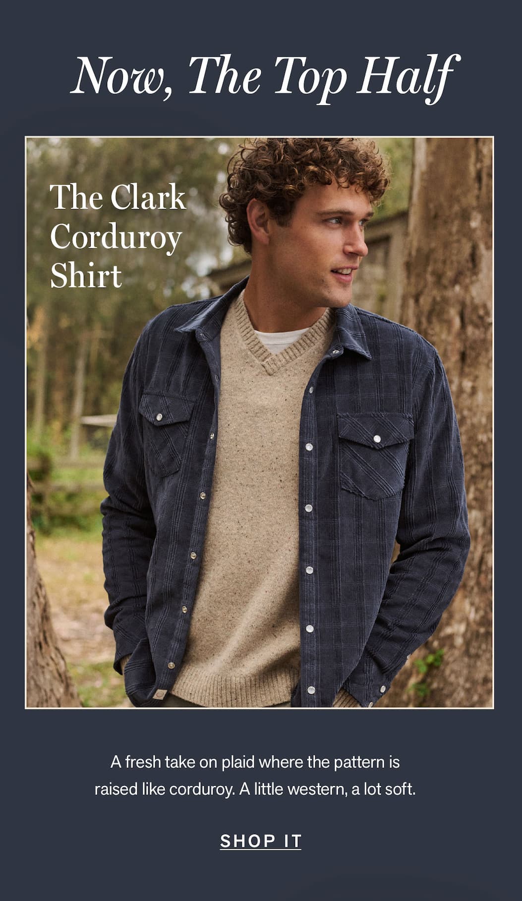 The Clark Corduroy Shirt