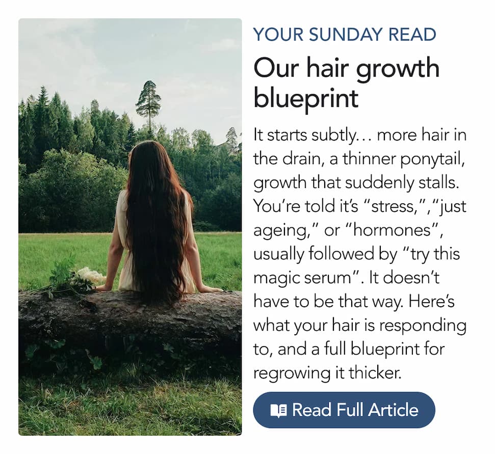 Our hair growth blueprint
