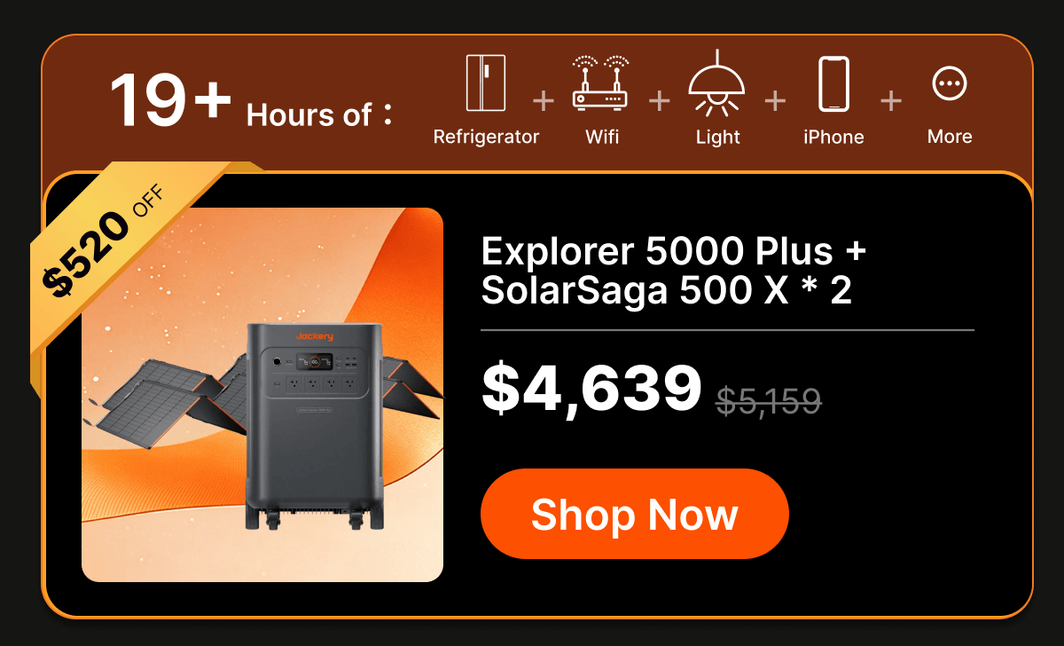 Explorer 5000 Plus +SolarSaga 500 X * 2