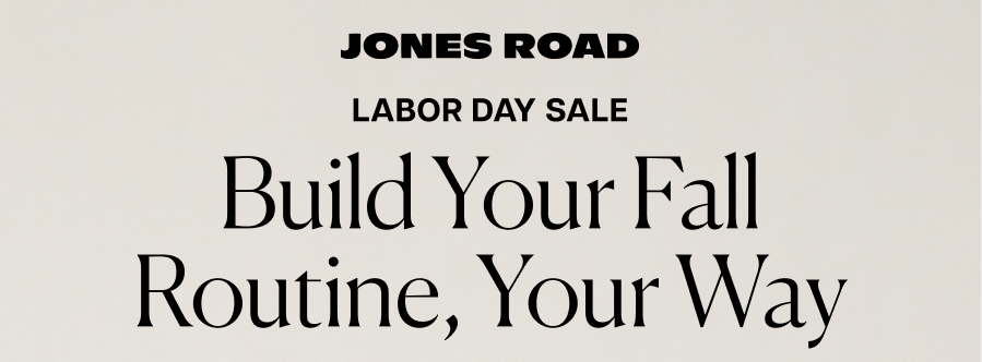 Build your fall routine, your way