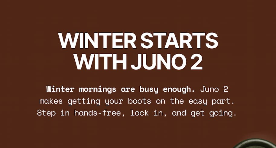winter started with Juno 2