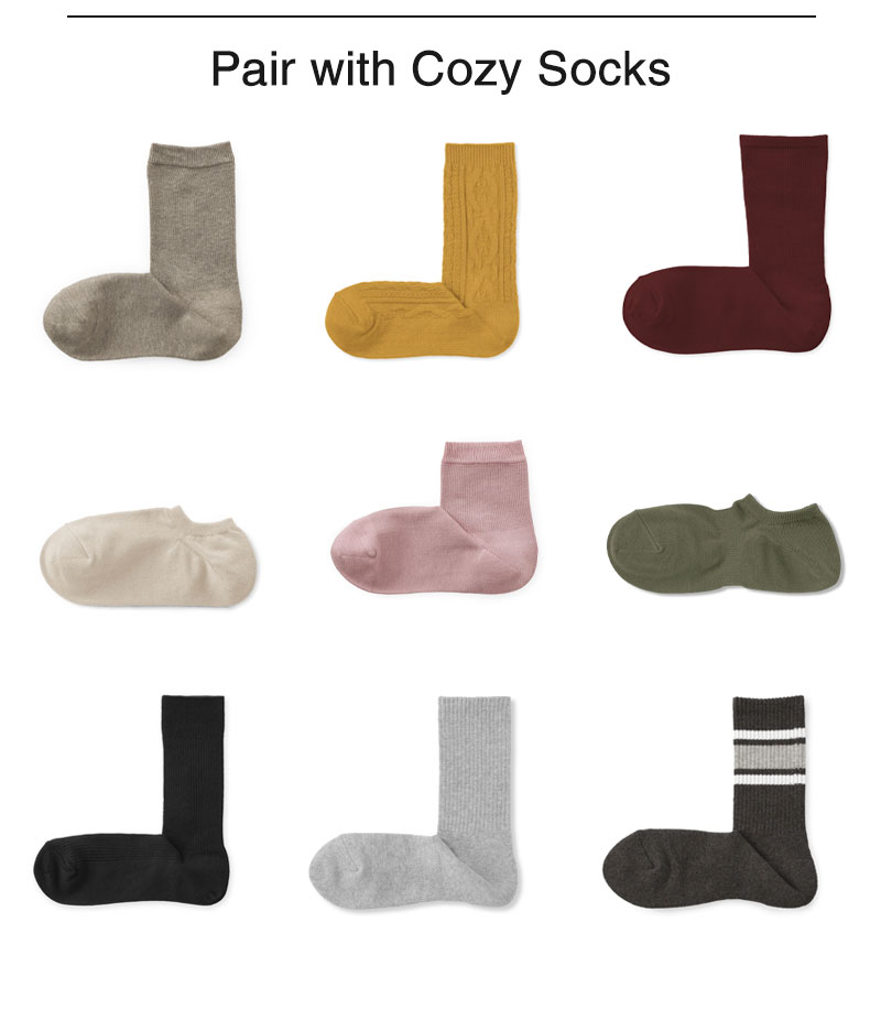 Pair with Cozy Socks