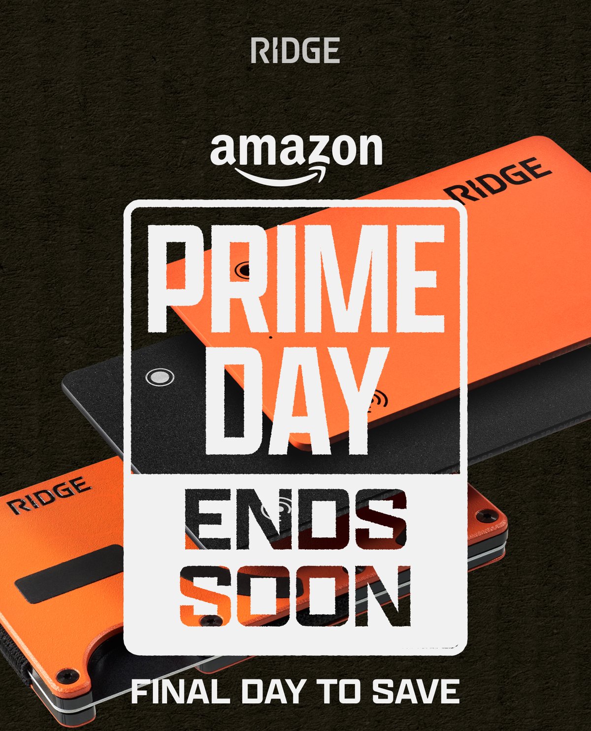 Ridge on Amazon. Prime Day ends soon. Final day to save.