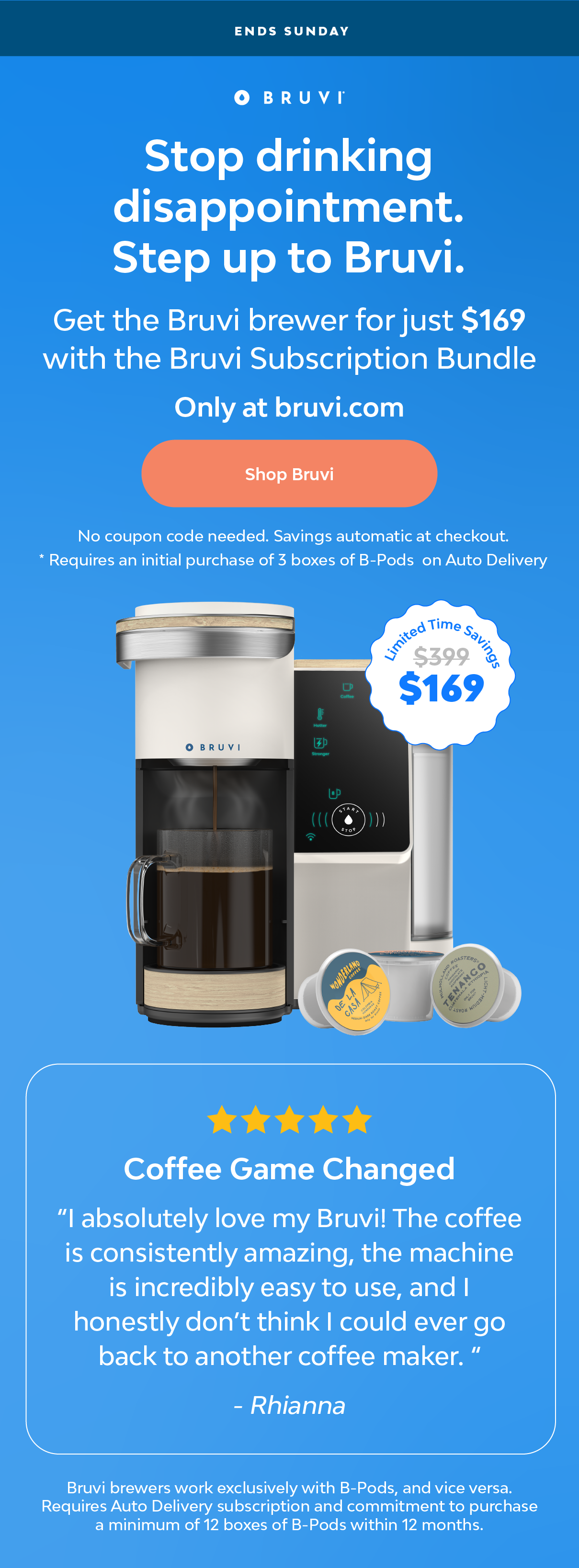 Bruvi Subscription Bundle