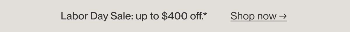 Labor Day Sale